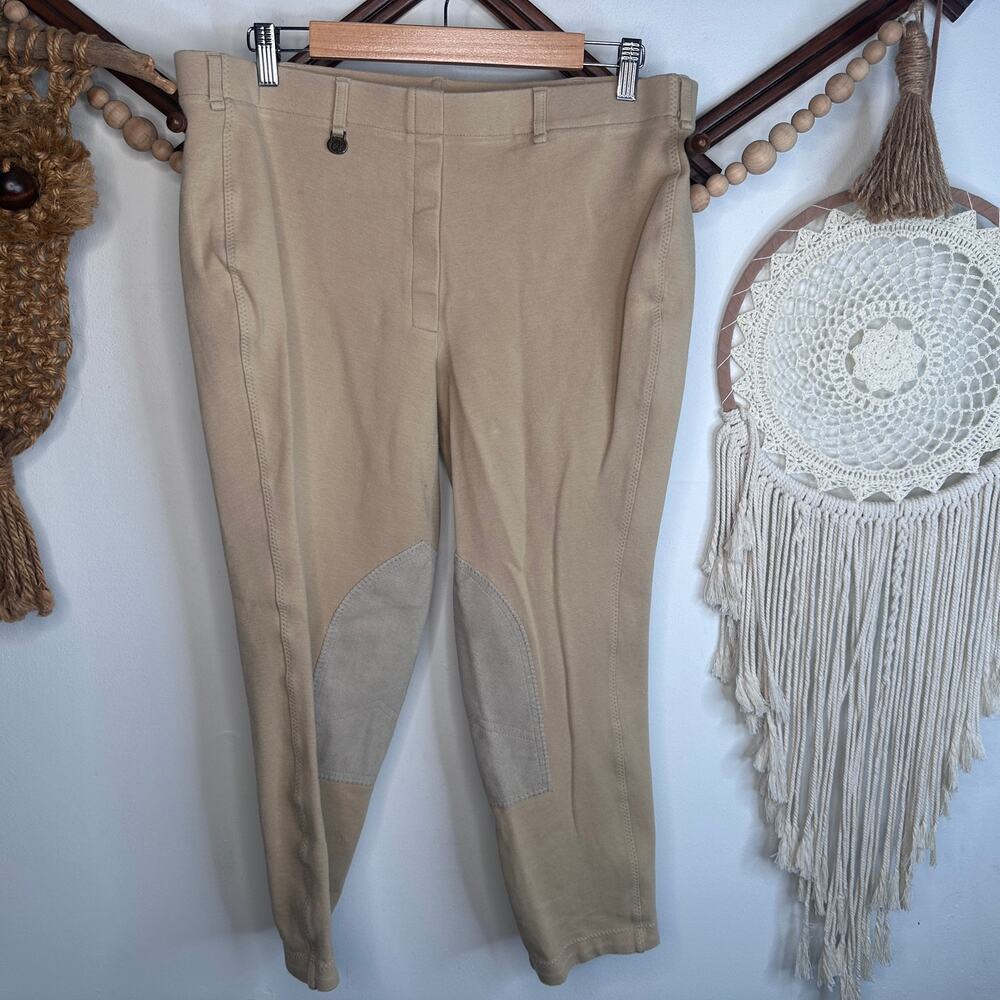 On Course Tan Riding Breeches - Picture 3 of 6